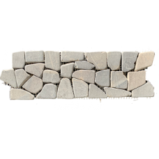 Marble Interlocking Border - Marble Ash