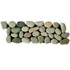 Pebble Interlocking Border - Green