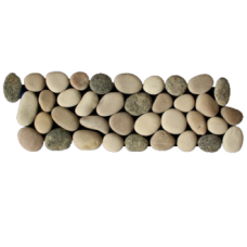 Pebble Interlocking Border - Mixed