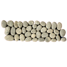 Pebble Interlocking Border - Speckled