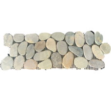 Sliced Pebble Interlocking Border - Ratu